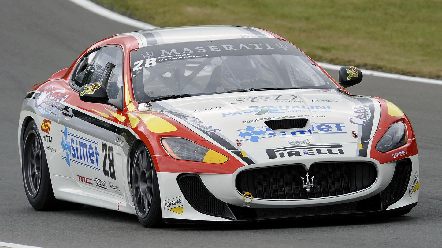 Maserati Granturismo Mc Trofeo Hd Art Print Poster