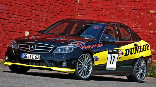 Mercedes Benz C Amg Dunlop Performance By Wimmer Rs Hd Art Print Poster