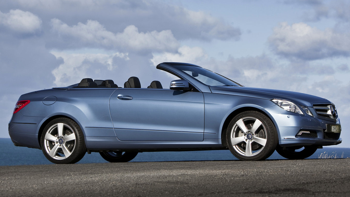 Mercedes Benz E Class Cabriolet Au Hd Art Print Poster
