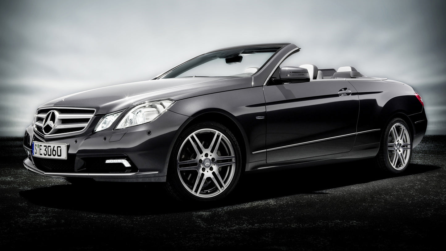 Mercedes Benz E Class Cabriolet Prime Edition Hd Art Print Poster