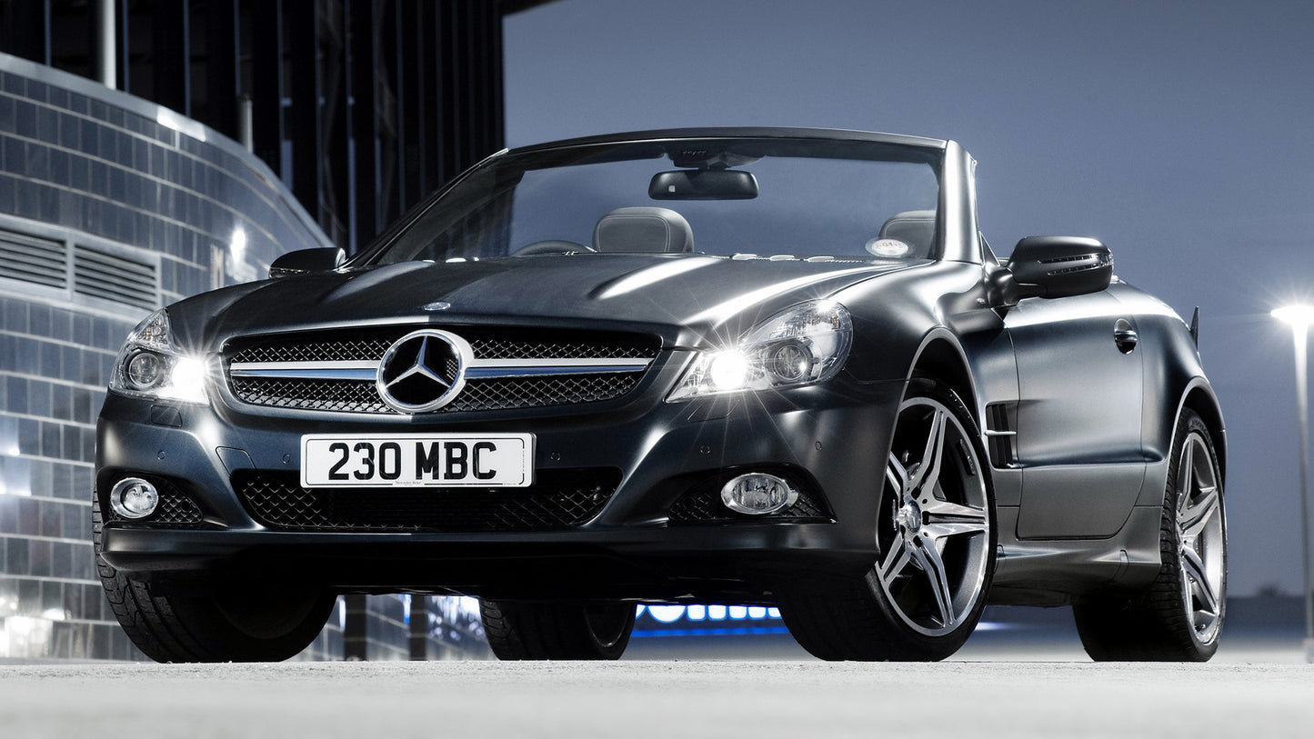 Mercedes Benz Sl Class Night Edition Uk Hd Art Jigsaw Puzzle