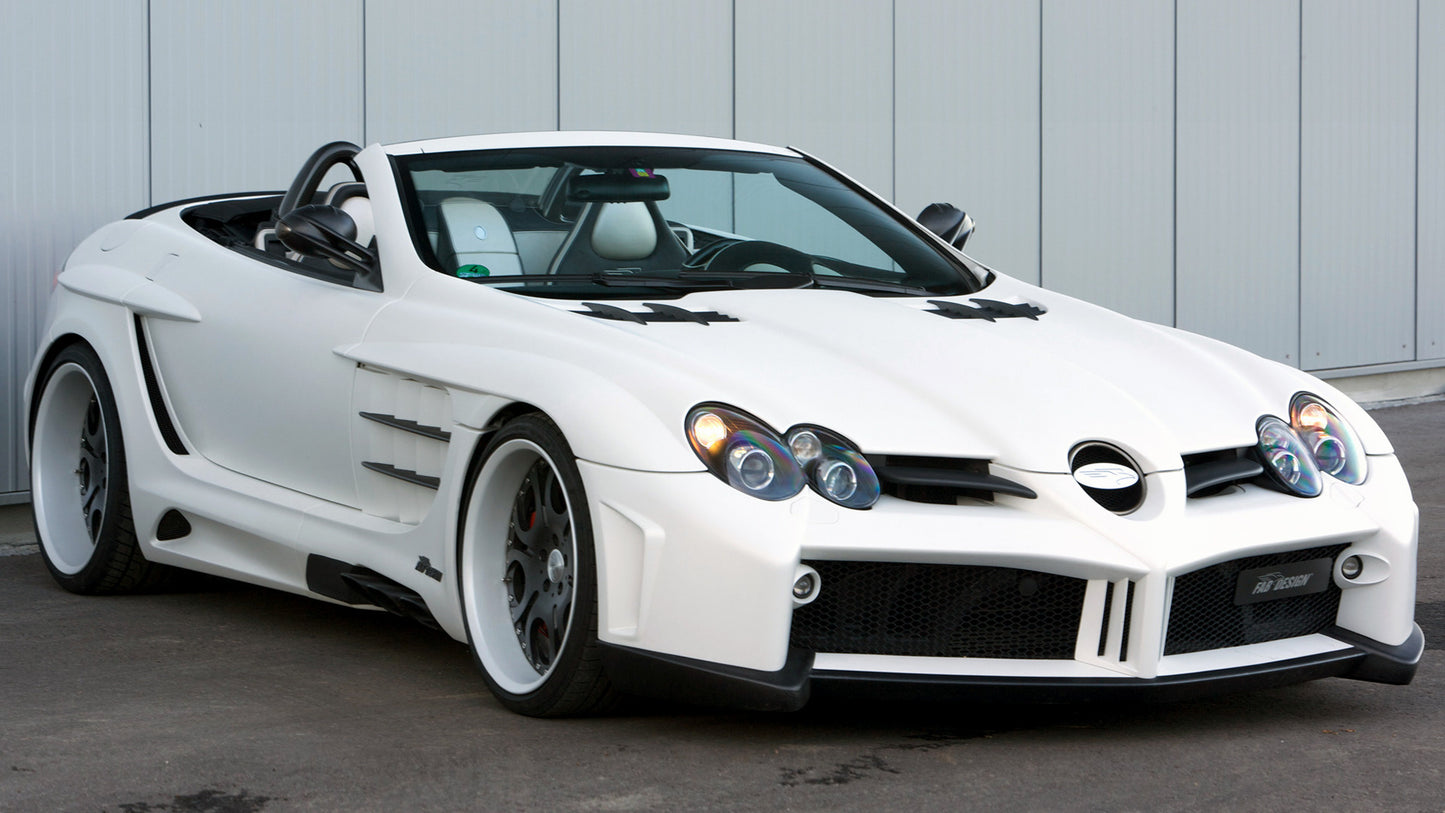 Mercedes Benz Slr Mclaren Roadster Desire By Fab Design Hd Art Jigsaw Puzzle