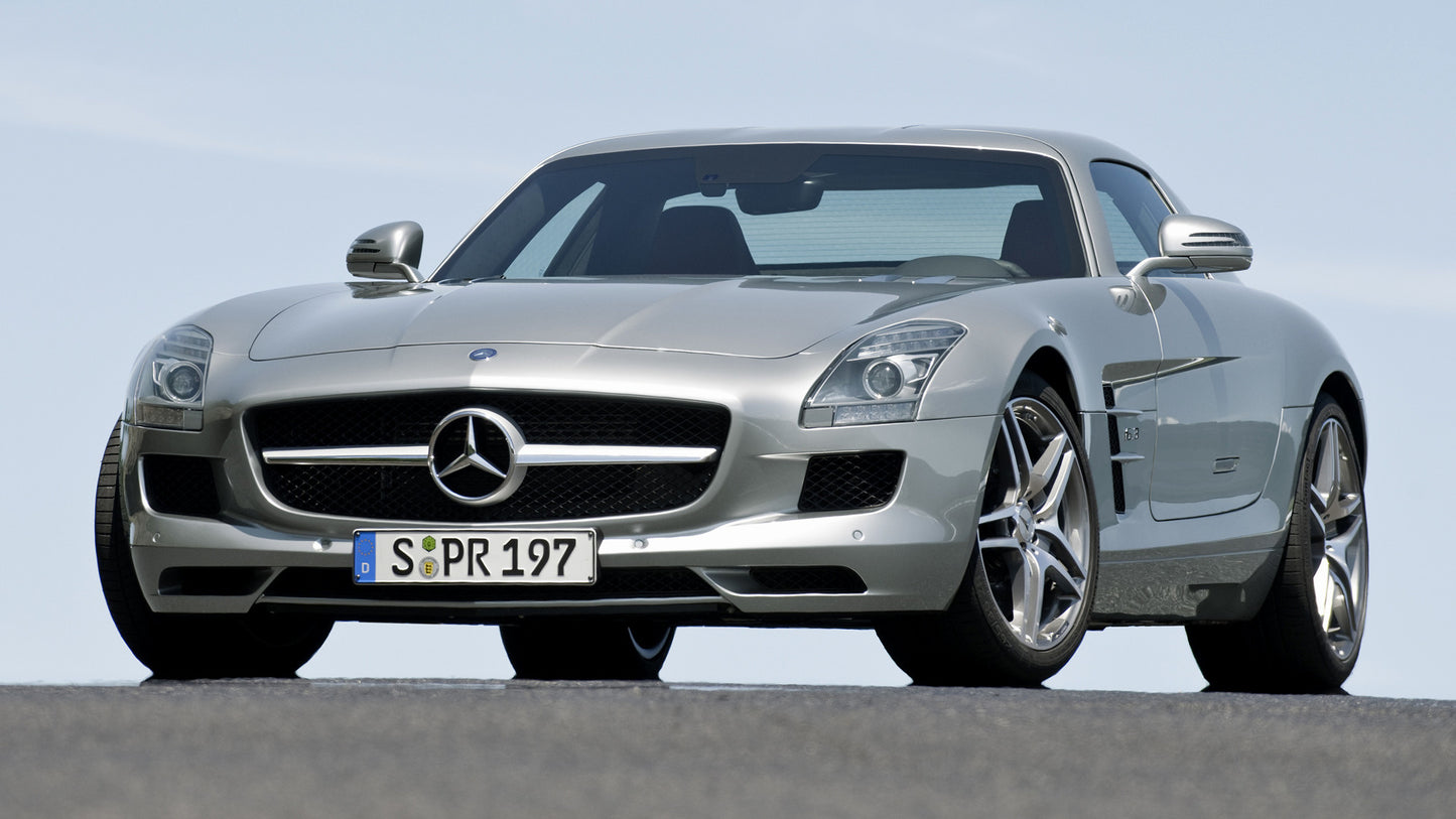 Mercedes Benz Sls Amg Hd Art Print Poster