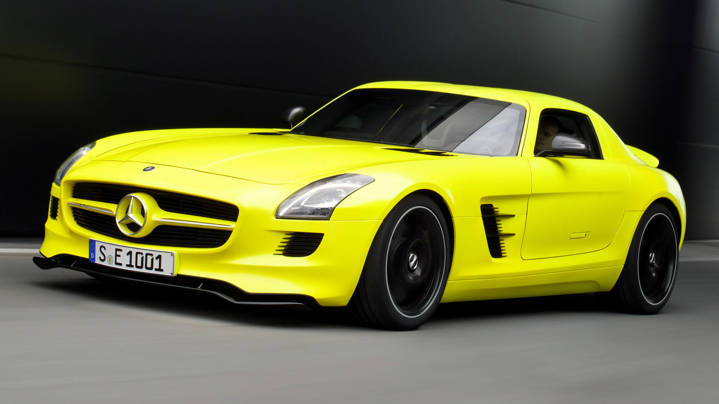 Mercedes Benz Sls Amg E Cell Prototype Hd Art Jigsaw Puzzle