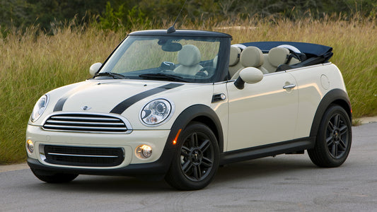 Mini Cooper Convertible Us Hd Art Keychain