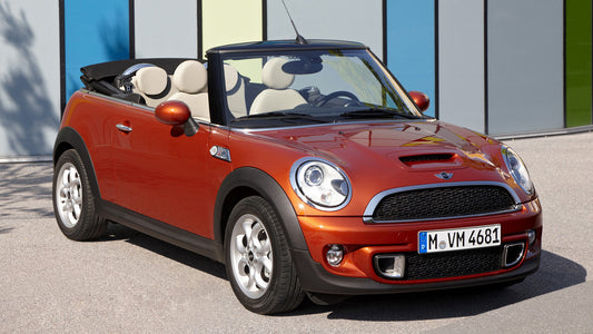 Mini Cooper S Cabrio Hd Art Keychain