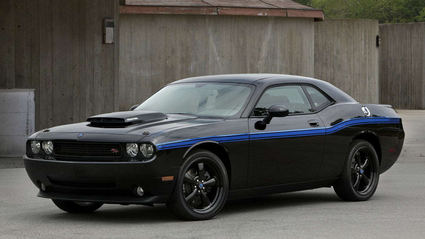 Mopar Challenger Hd Art Keychain