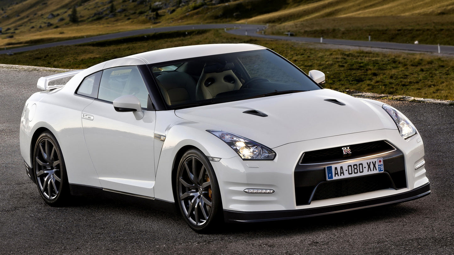 Nissan Gt R Black Edition Hd Art Keychain