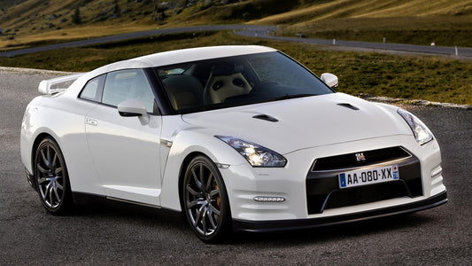 Nissan Gt R Black Edition Hd Art Keychain
