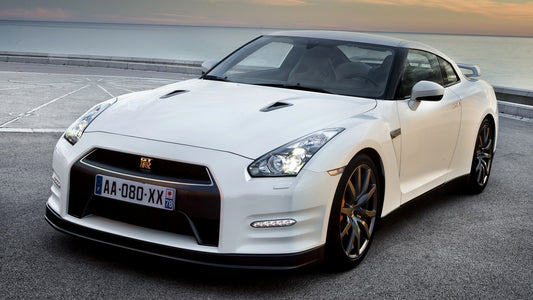 Nissan Gt R Black Edition Hd Art Keychain