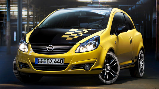 Opel Corsa Color Race Door Hd Art Keychain