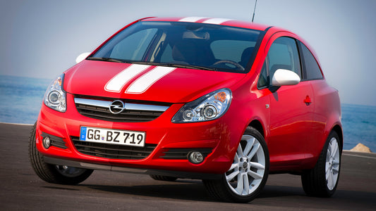 Opel Corsa Color Stripes Door Hd Art Keychain