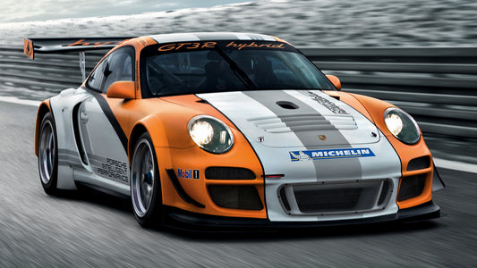 Porsche Gt3 R Hybrid Hd Art Keychain