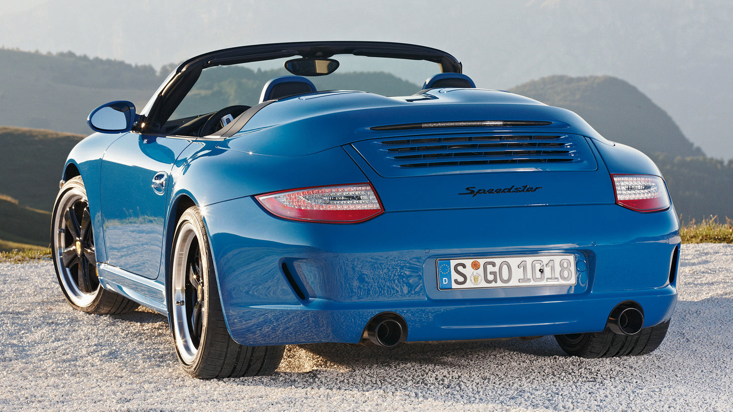Porsche Speedster Hd Art Keychain