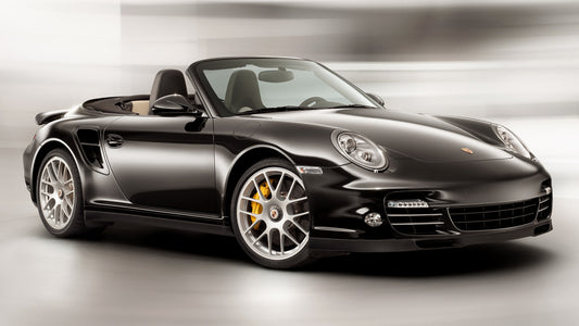 Porsche Turbo S Cabriolet Hd Art Keychain
