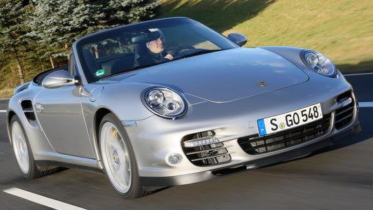 Porsche Turbo S Cabriolet Hd Art Keychain