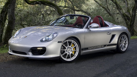 Porsche Boxster Spyder Hd Art Keychain