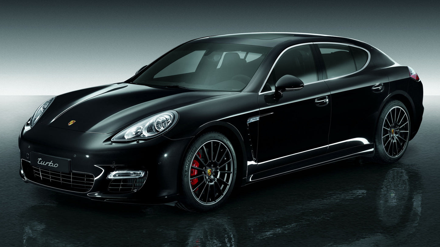 Porsche Panamera Turbo Sportdesign Package Hd Art Keychain