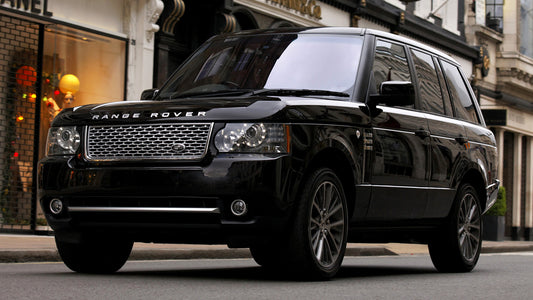 Range Rover Autobiography Black Uk Hd Art Print Poster