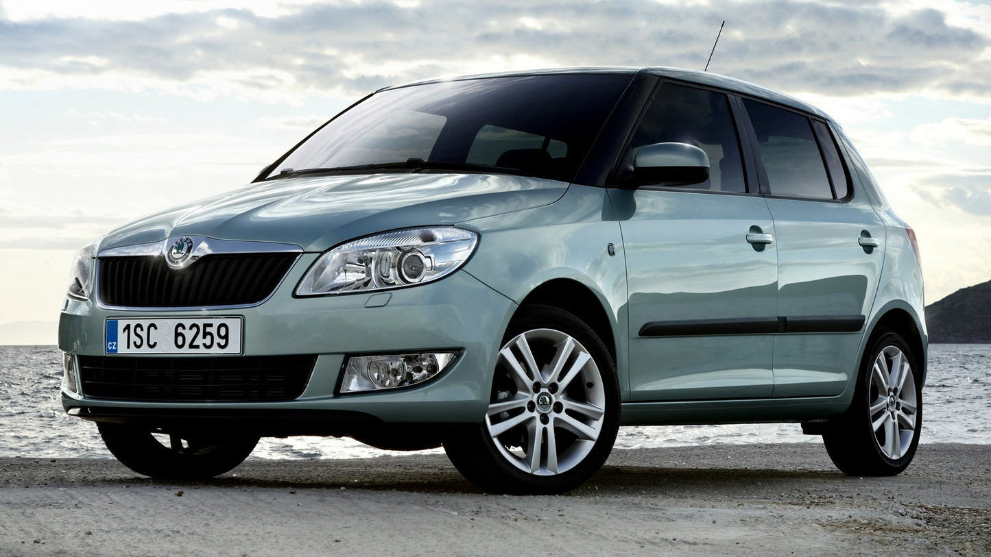 Skoda Fabia Hd Art Keychain