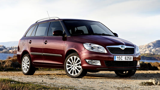 Skoda Fabia Combi Hd Art Keychain