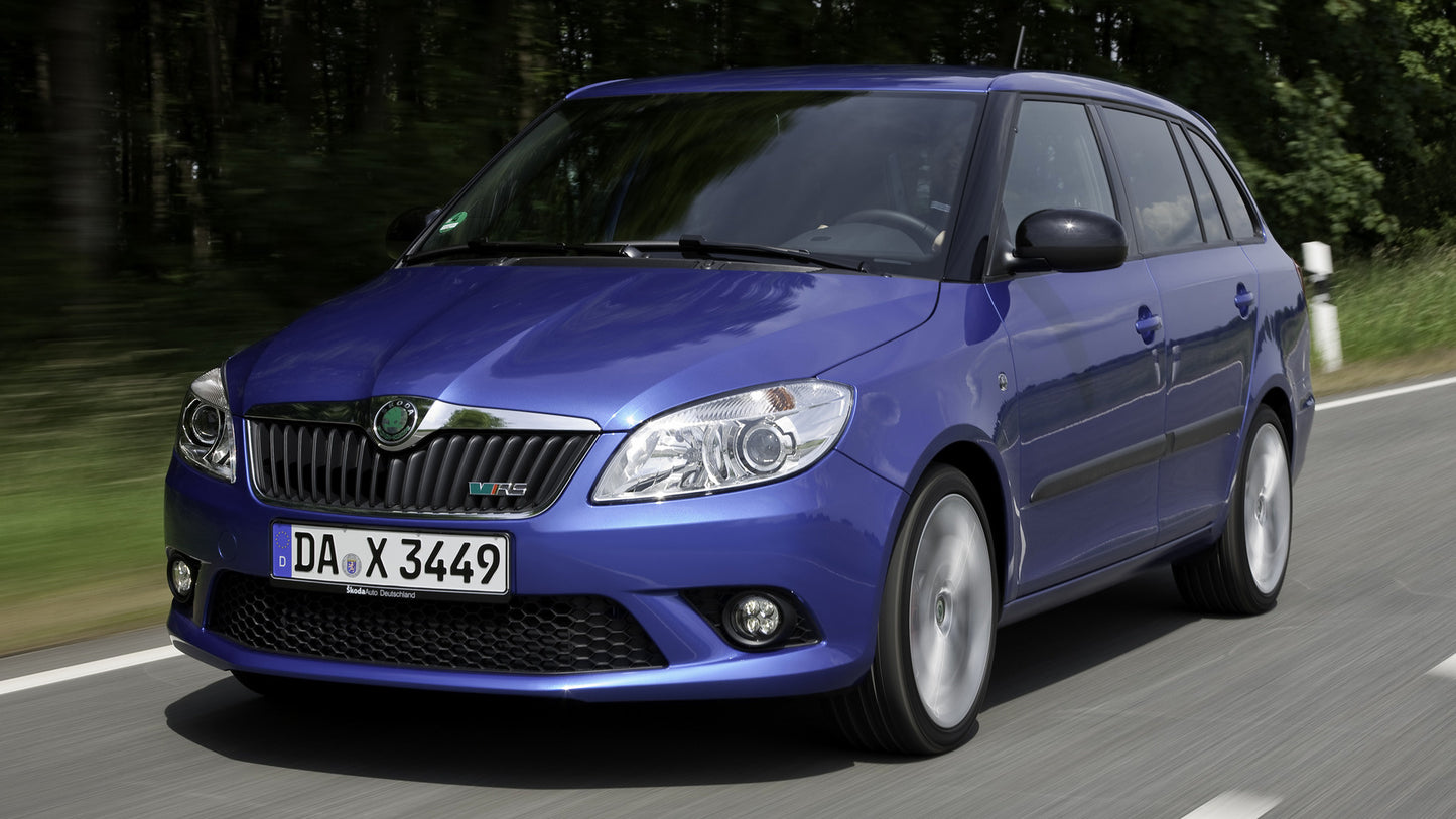 Skoda Fabia Rs Combi Hd Art Keychain
