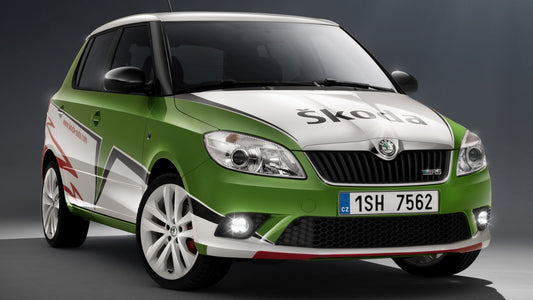 Skoda Fabia Rs Edition S2000 Hd Art Keychain