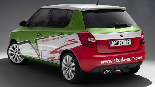 Skoda Fabia Rs Edition S2000 Hd Art Keychain