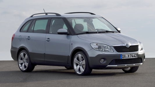 Skoda Fabia Scout Combi Hd Art Keychain