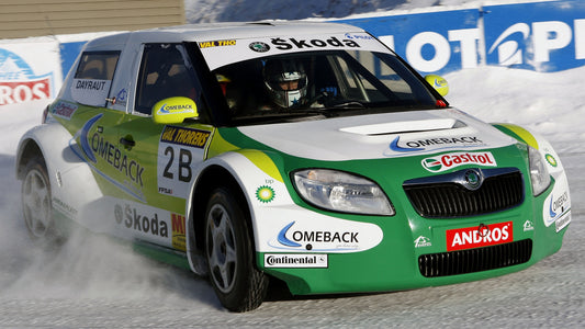 Skoda Fabia Trophee Andros Hd Art Keychain