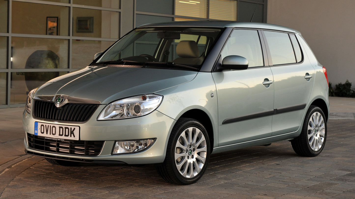 Skoda Fabia Uk Hd Art Keychain