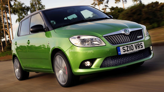 Skoda Fabia Vrs Uk Hd Art Keychain