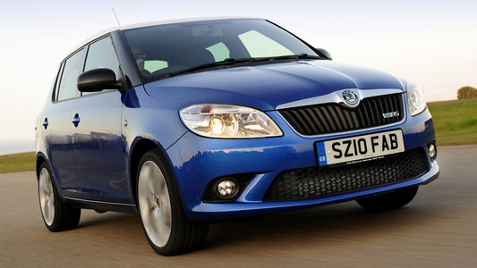 Skoda Fabia Vrs Uk Hd Art Keychain