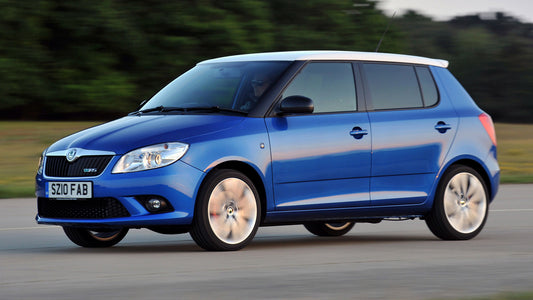 Skoda Fabia Vrs Uk Hd Art Keychain