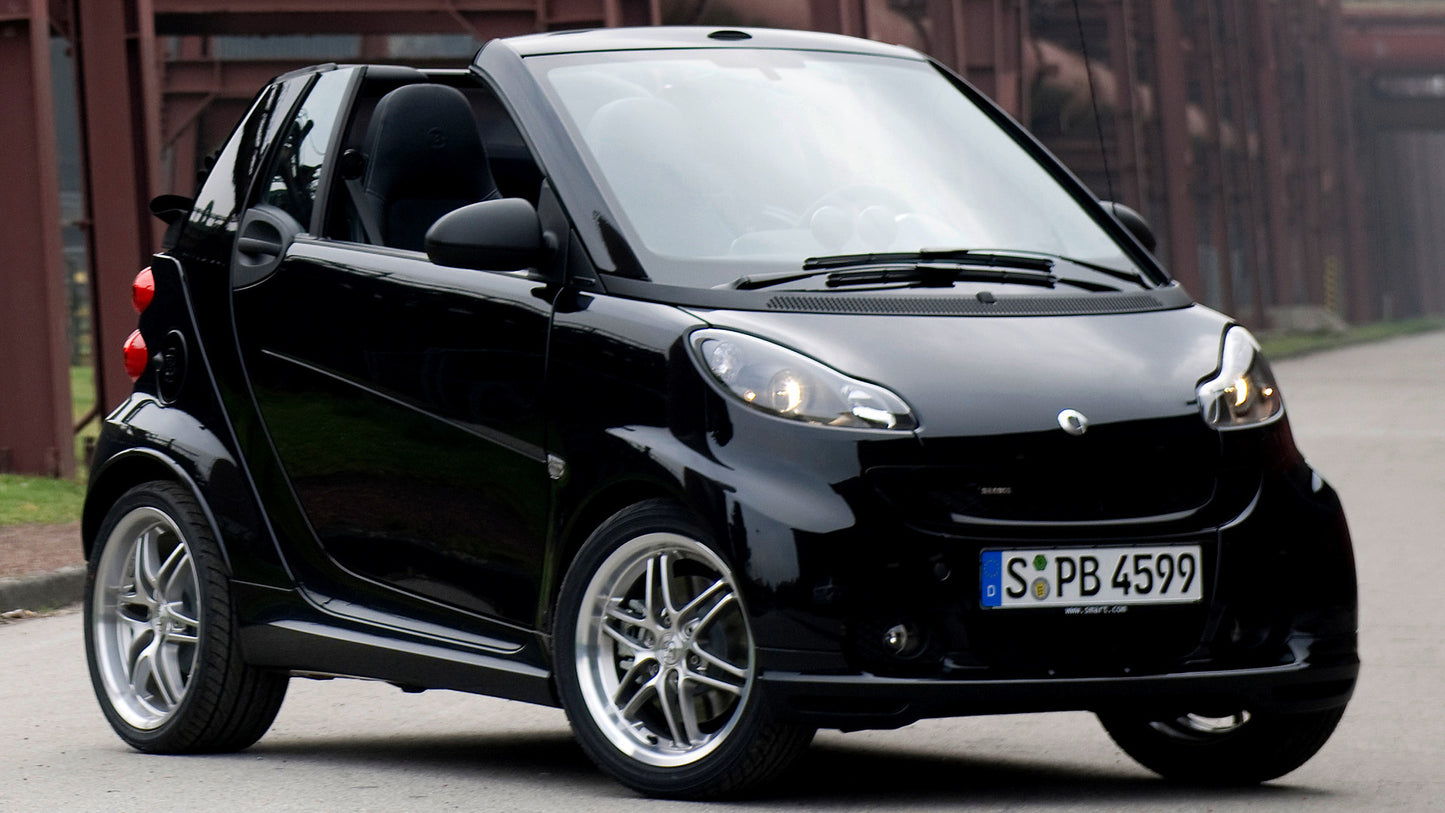 Smart Fortwo Cabrio By Brabus Hd Art Keychain