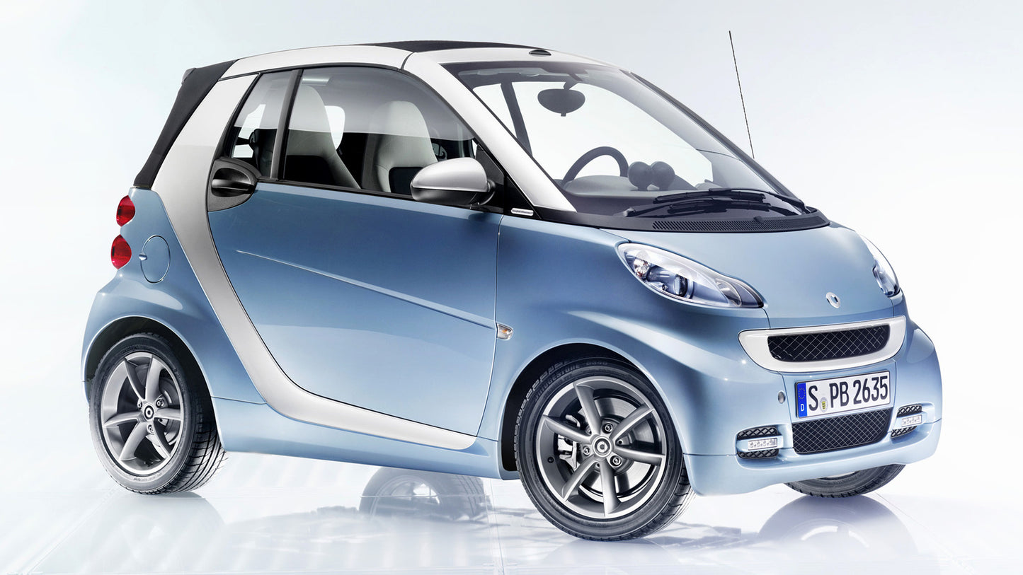 Smart Fortwo Cabrio Lightshine Hd Art Keychain