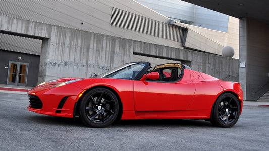 Tesla Roadster Sport Hd Art Keychain