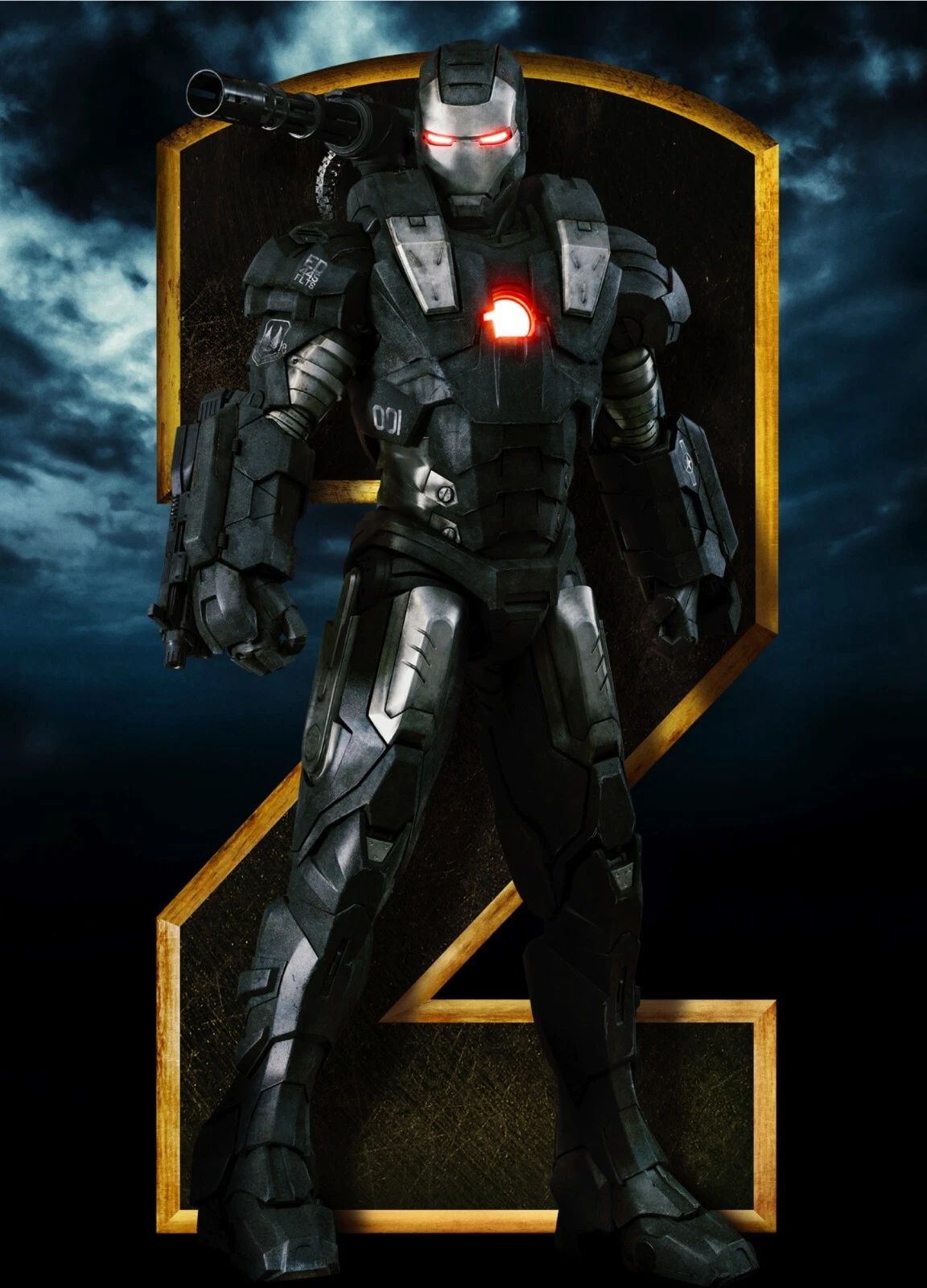 2010 Iron Man 2 Movie Poster Tony Stark Robert Downey Jr Black Widow
