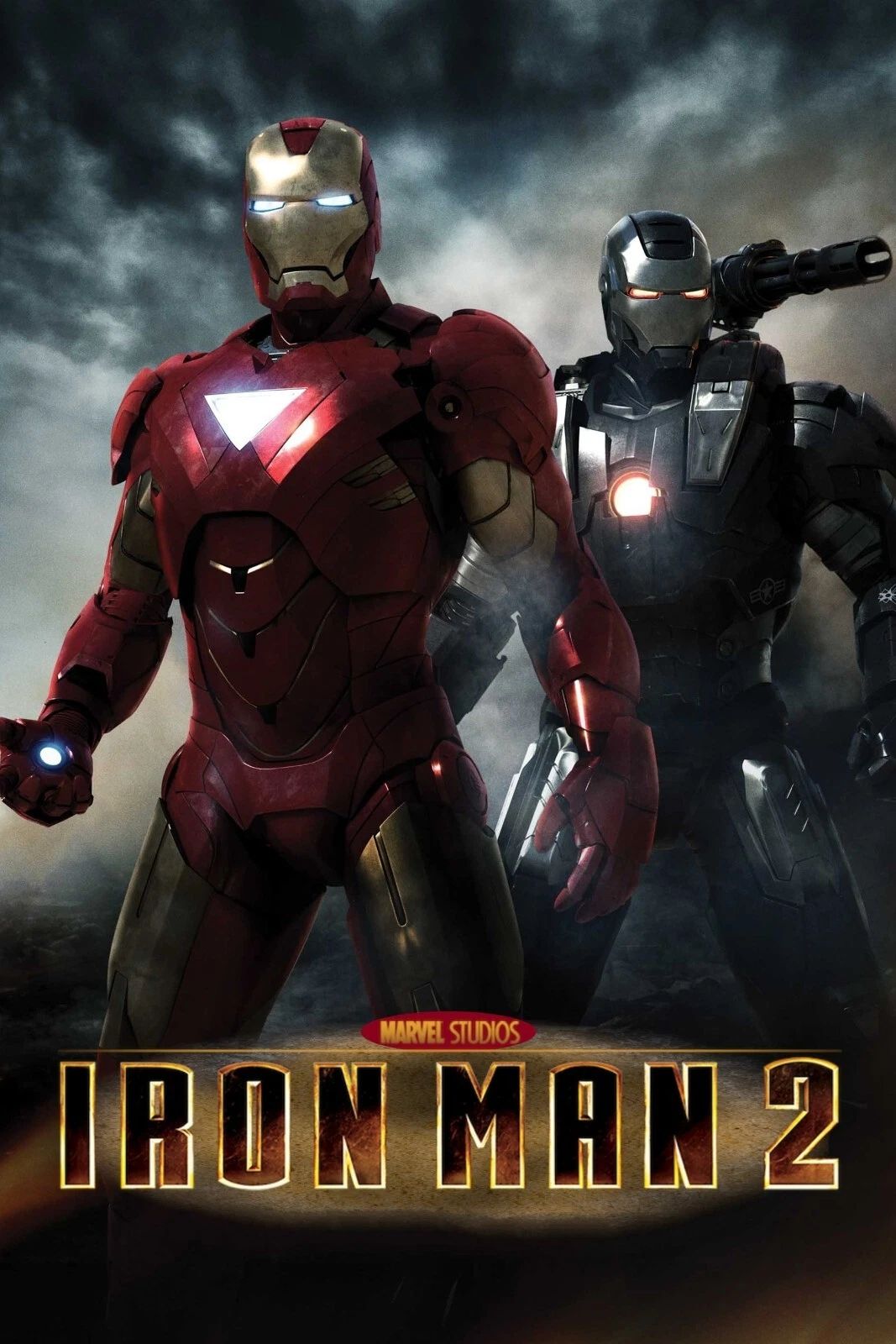 2010 Iron Man 2 Movie Poster Tony Stark Robert Downey Jr War Machine