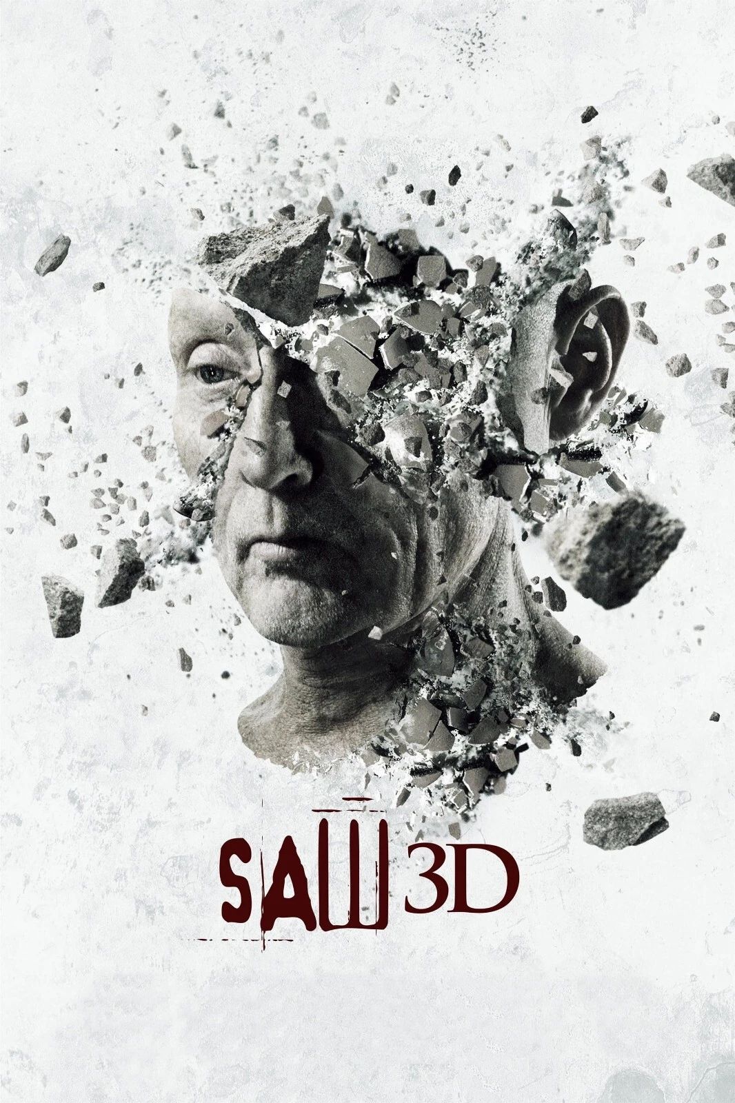 2010 Saw Vii 3D Movie Keychain Horror Jigsaw Tobin Bell Detective Hoffman 1