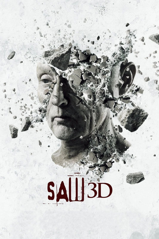 2010 Saw Vii 3D Movie Keychain Horror Jigsaw Tobin Bell Detective Hoffman 1