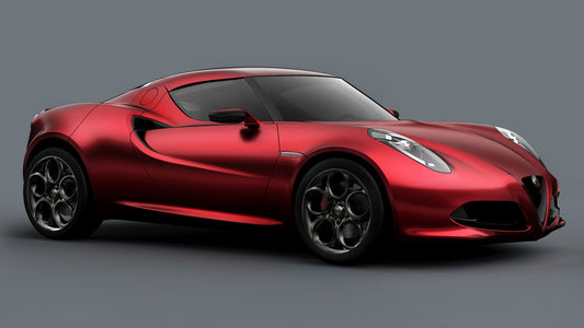 Alfa Romeo 4C Concept Hd Art Keychain