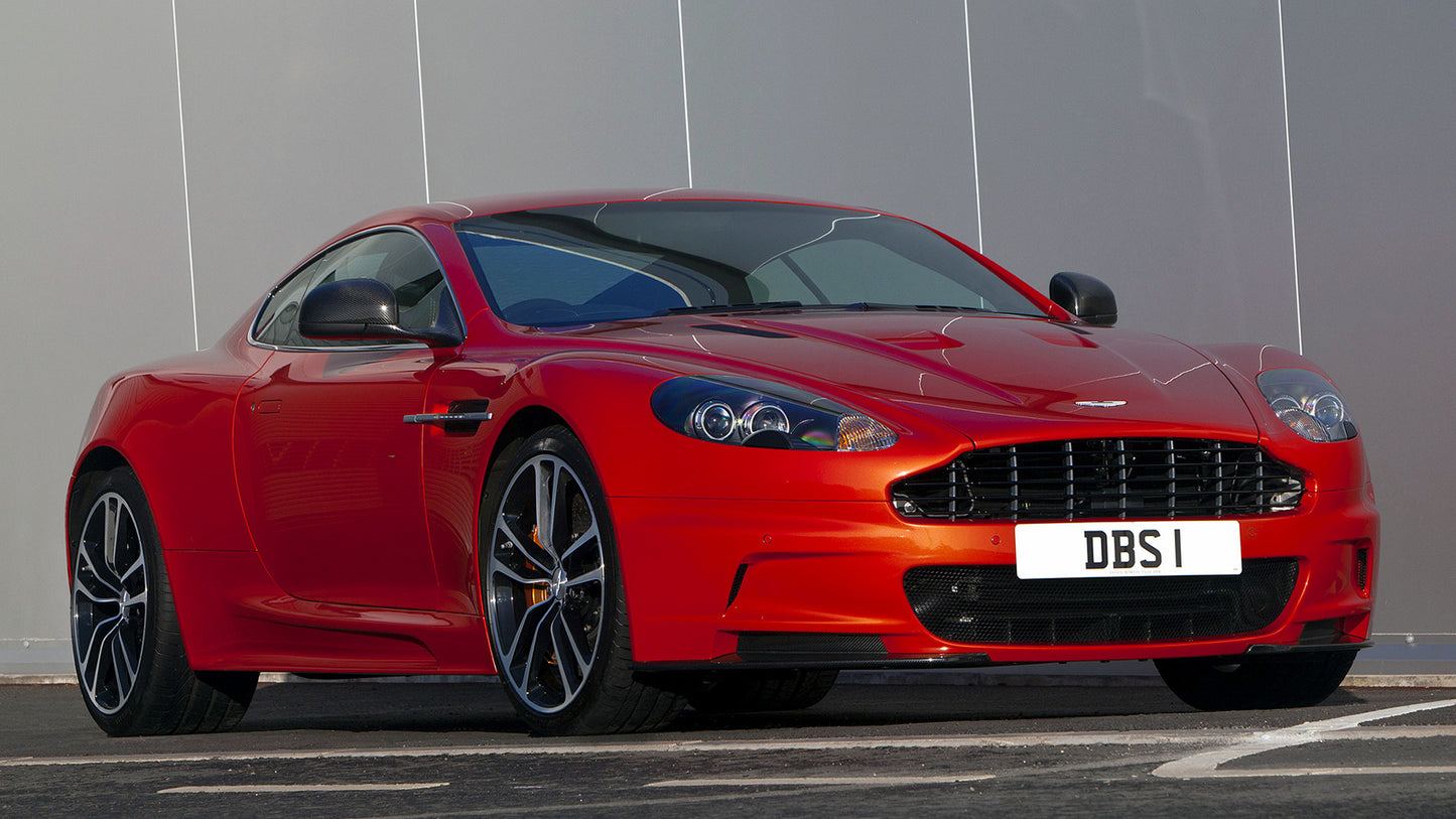 Aston Martin Dbs Carbon Edition Uk Hd Art Keychain
