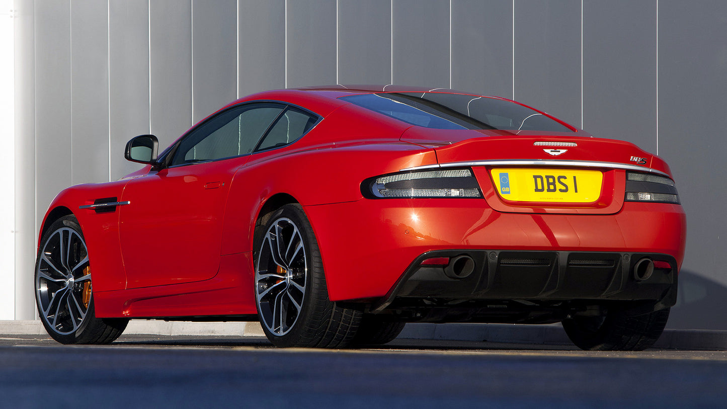 Aston Martin Dbs Carbon Edition Uk Hd Art Keychain