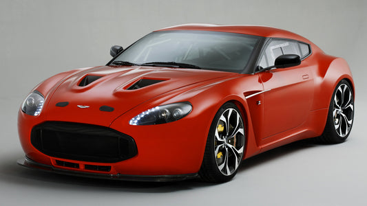 Aston Martin V12 Zagato Hd Art Keychain