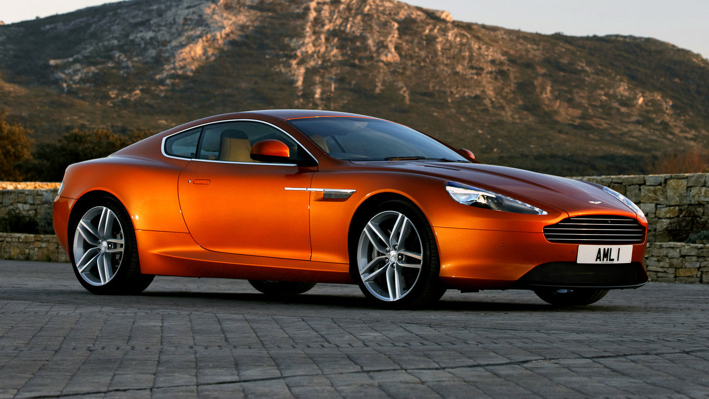 Aston Martin Virage Uk Hd Art Keychain