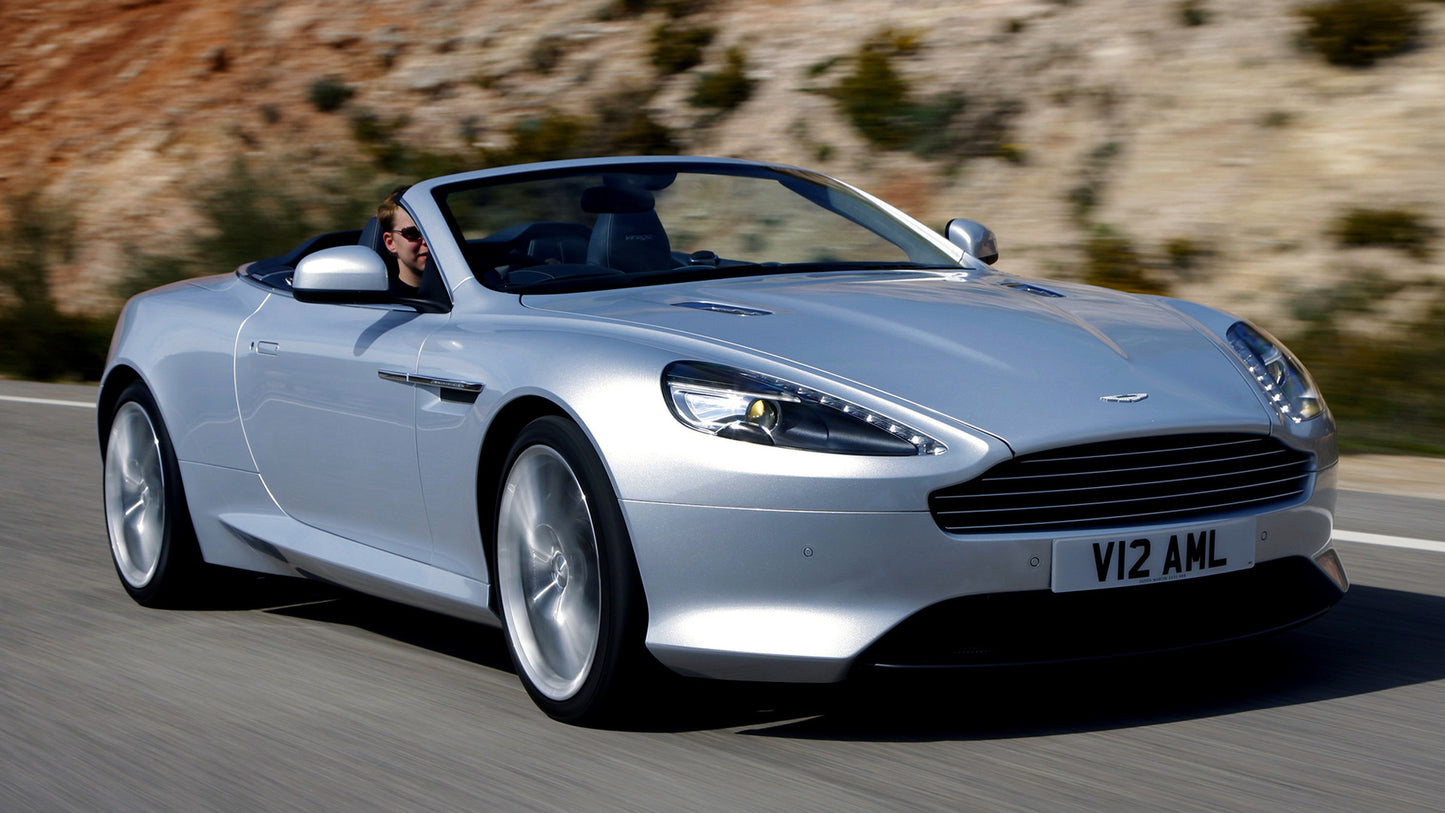 Aston Martin Virage Volante Uk Hd Art Keychain