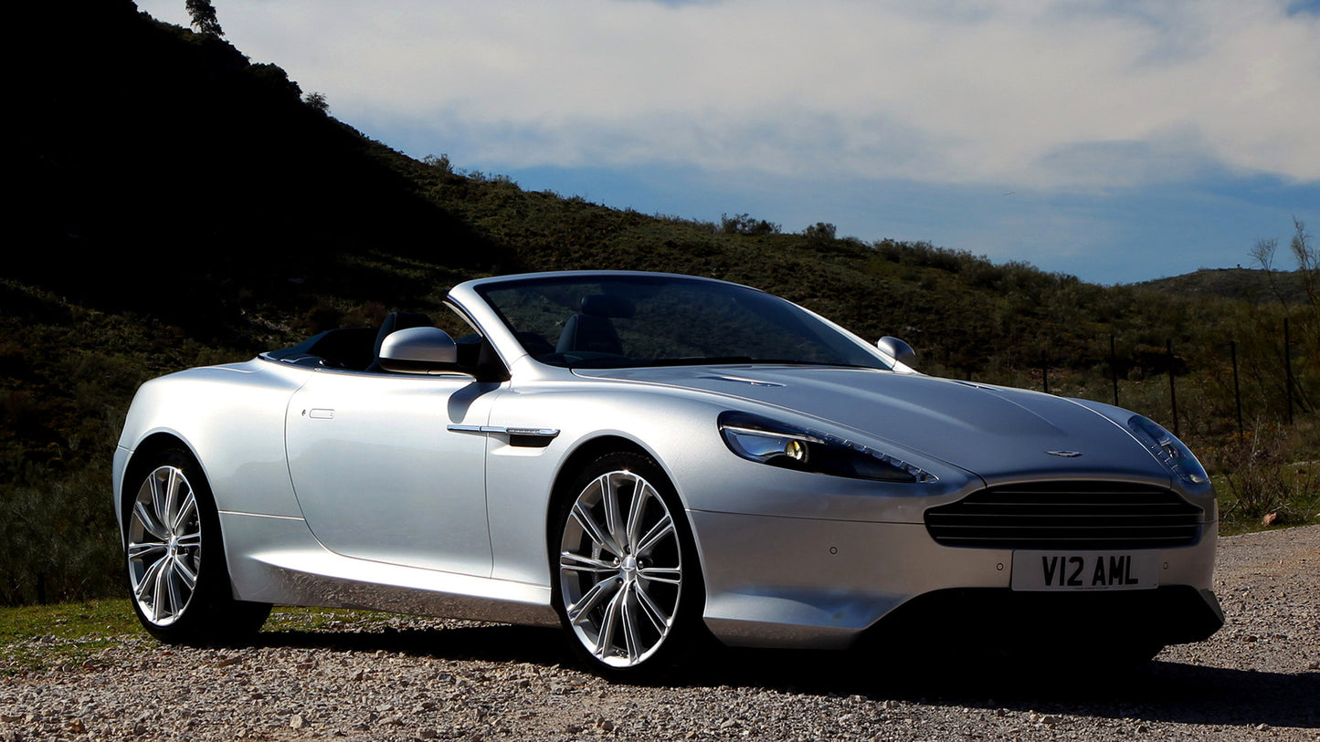 Aston Martin Virage Volante Uk Hd Art Keychain