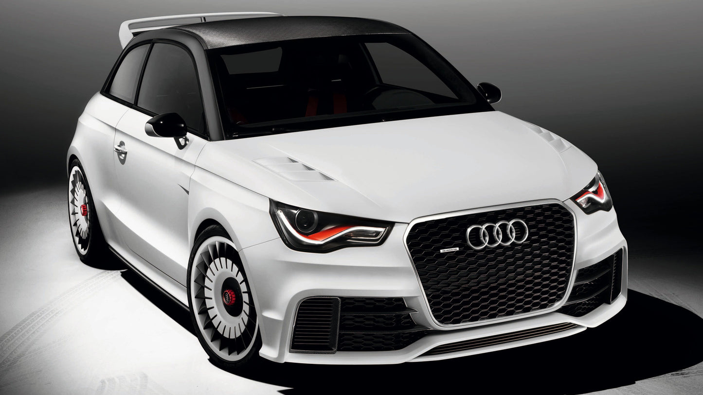 Audi A1 Clubsport Quattro Hd Art Keychain