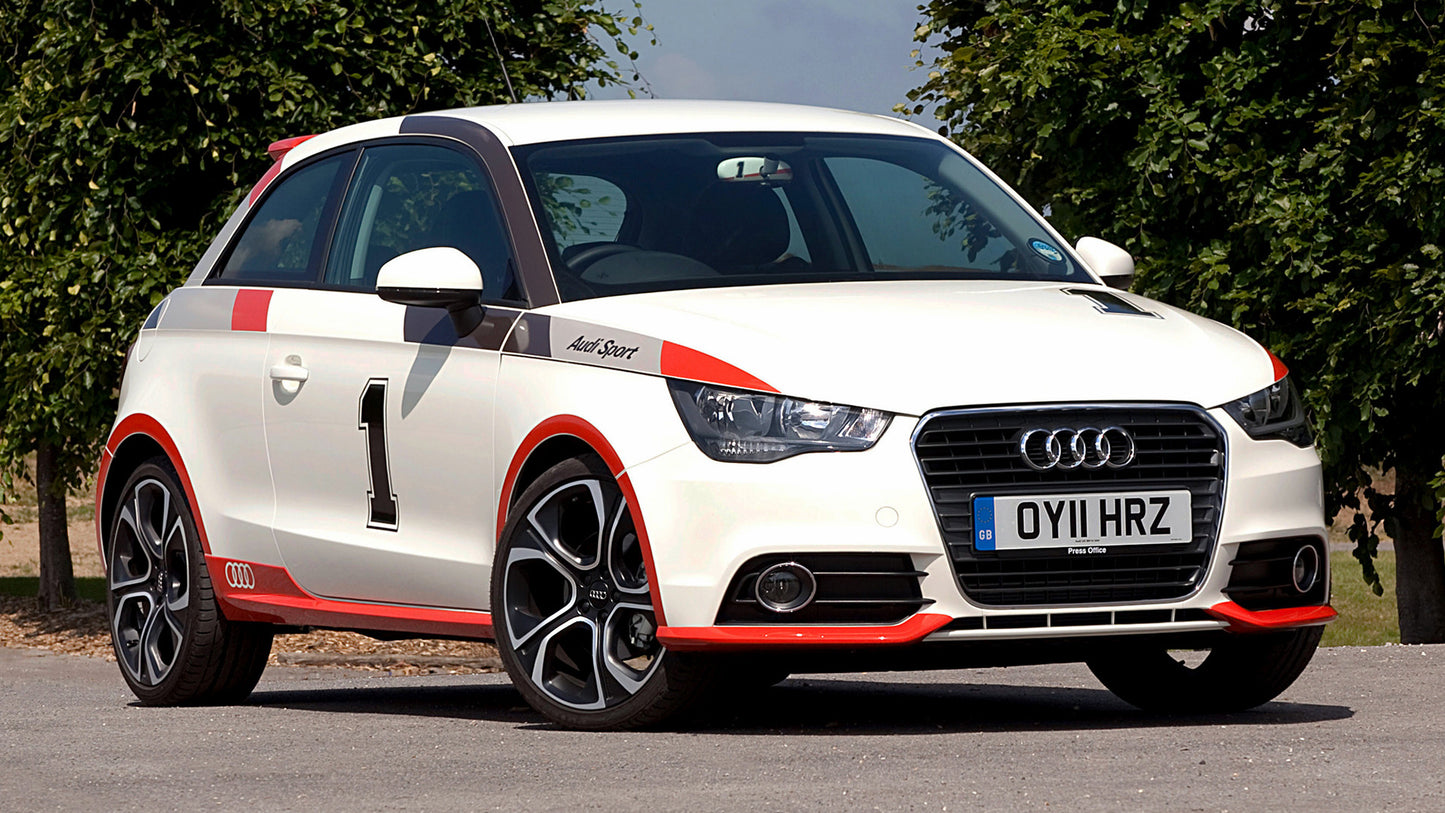 Audi A1 Competition Line Uk Hd Art Keychain